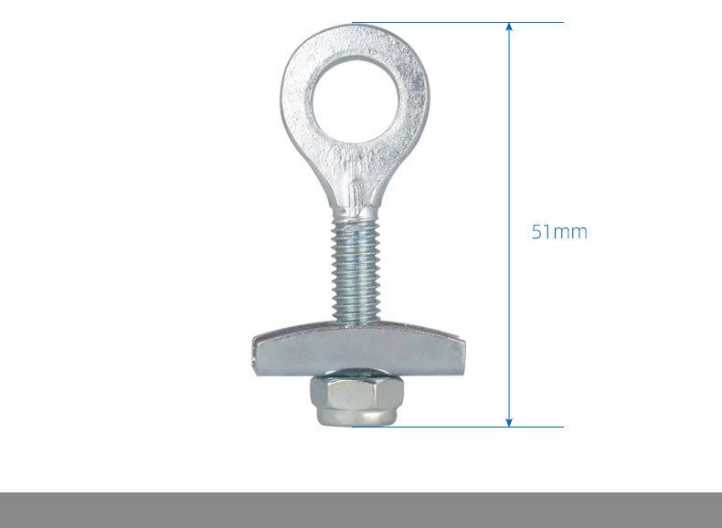 2PCS Bicycle Chain Adjuster Adjustable Chain Buckle Bicycle Wheel Fixing Button Zipper Chain Tensioner Chain Adjuster Suitable โ image 3