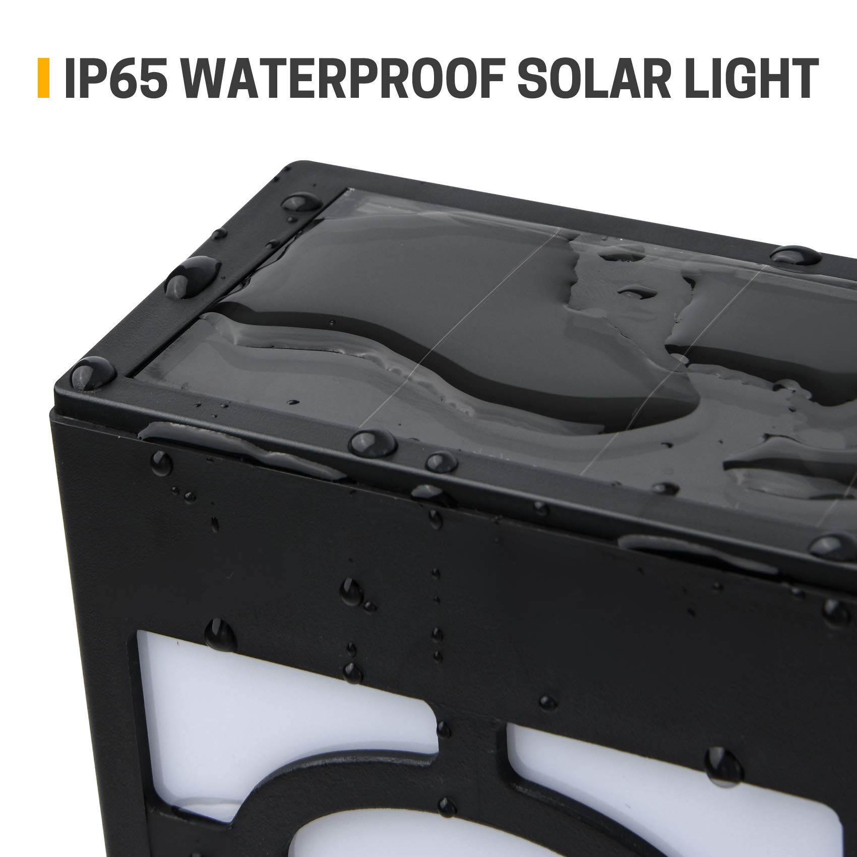Decorative LED Solar Fence Lights Waterproof — image 4