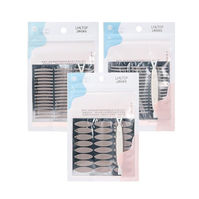 Eyelid Tape Stickers 120Pcs Natural Invisible- Adhesive Eye Lift Strips Tool - M-120PCS โ image 3