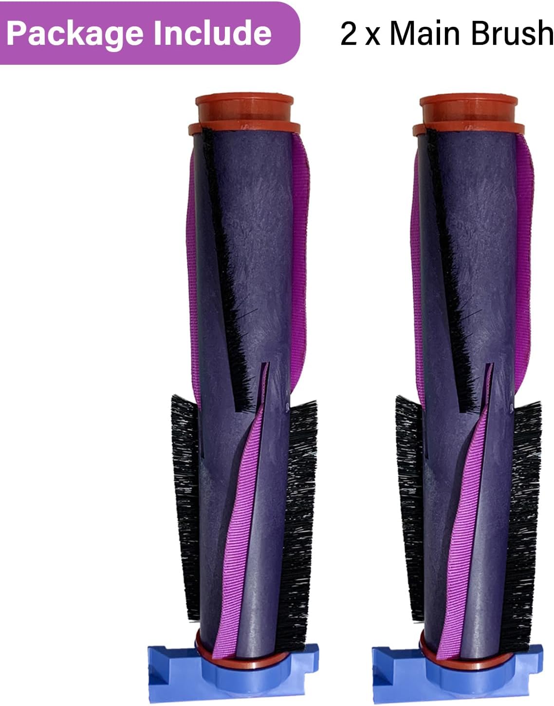 Main Roller Brush for Shark RV2820ZE RV2820YE RV2820AE AV2820AE AV2820S AV2800ZE RV2800S RV2800YE AV2810AE AV2810ZE RV2810YS UR2850YS UR2860YS Robotic Vacuum — image 6