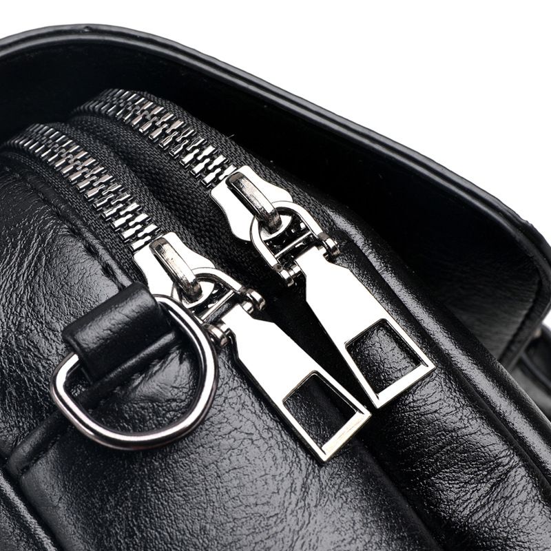 Small PU Leather Phone Purse for Women Crossbody Bags Cute Tote Handbag Multi-pockets Shoulder Bags — image 4