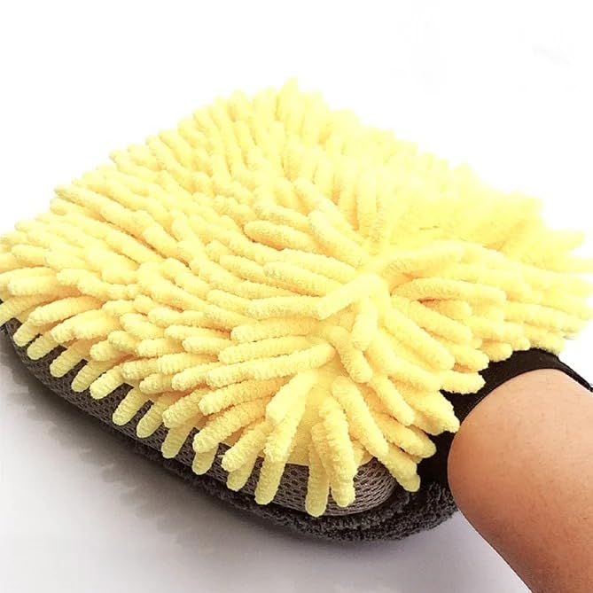 1 Pair Advanced Car Wash Mitt, Microfiber Wash Mitt, Car Wash Sponge - Wash Glove - Microfiber Mitt — image 2