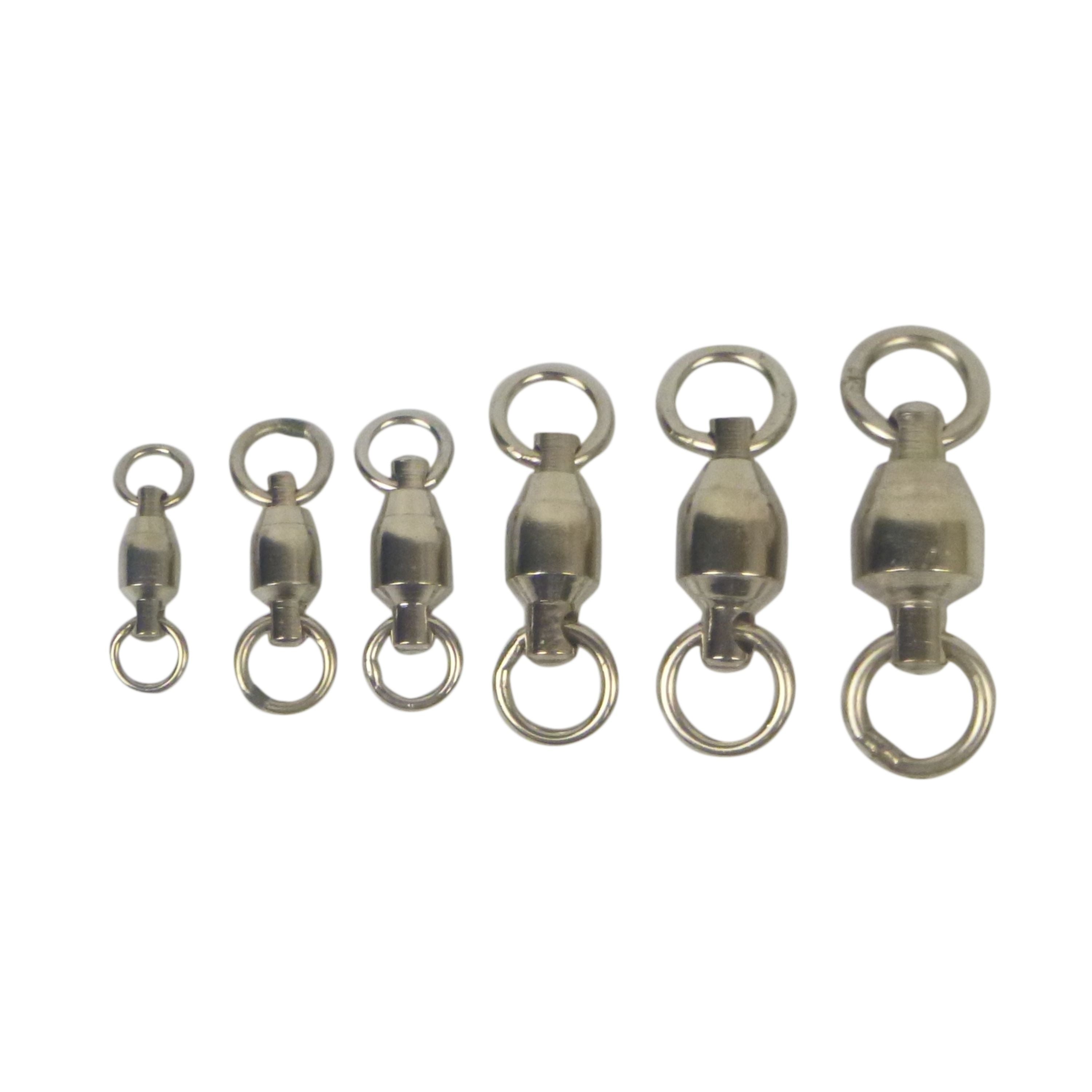 Swimerz Heavy Duty Ball Bearing Swivels, Size 3, 20 pack
