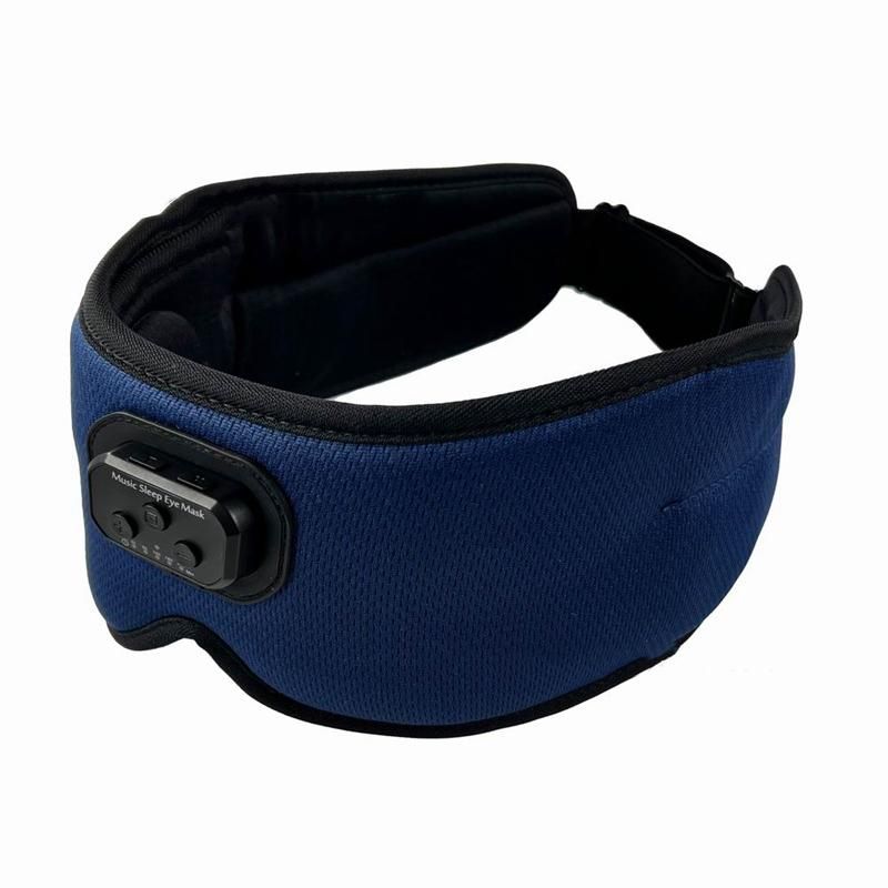 Sleep Mask Eye Mask White Noise Sleep Headphones Wireless 5.2 Bluetooth Music Sleeping Eye Mask -Black — image 3