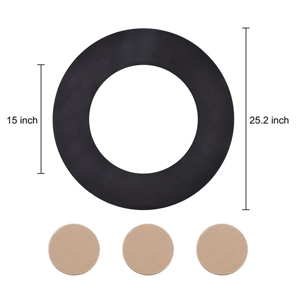 Non Skid Rubber Furniture Pads for Recliners, Furniture Grippers, Gripper Pads, Anti Slide Furniture Pads Hardwood Floor Protector, Fits Recliners, Swivel — image 5