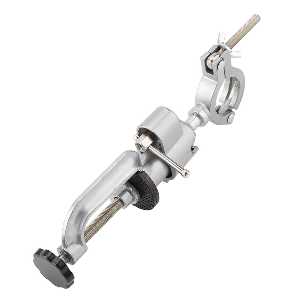 Aluminum Alloy Clamp on Bench Vise Electric Drill Holder Stand Rack Grinder Bracket Accessory โ image 5