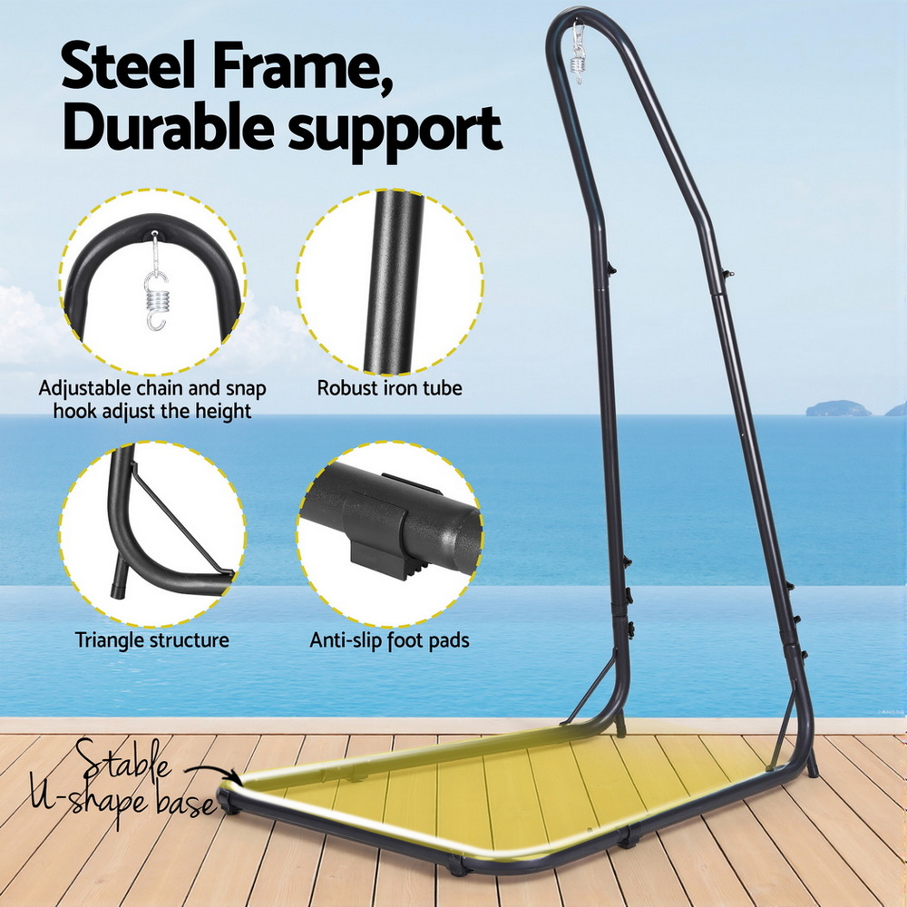 Gardeon Hammock Chair with Heavy Duty Steel Stand โ image 5