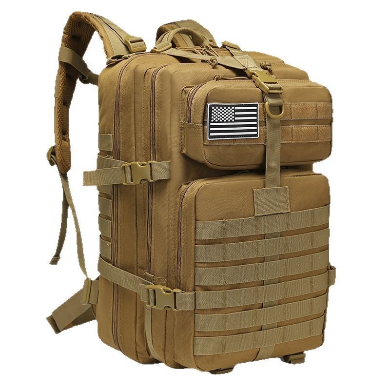 Tactical Backpack Travel Backpack Outdoor Backpack Durable Backpack Organized - Jungle camouflage - Size Routine 45L โ image 2