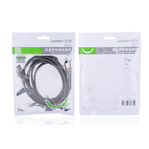 UGREEN USB3.0 A male to A male cable 2M Black (10371) — image 4