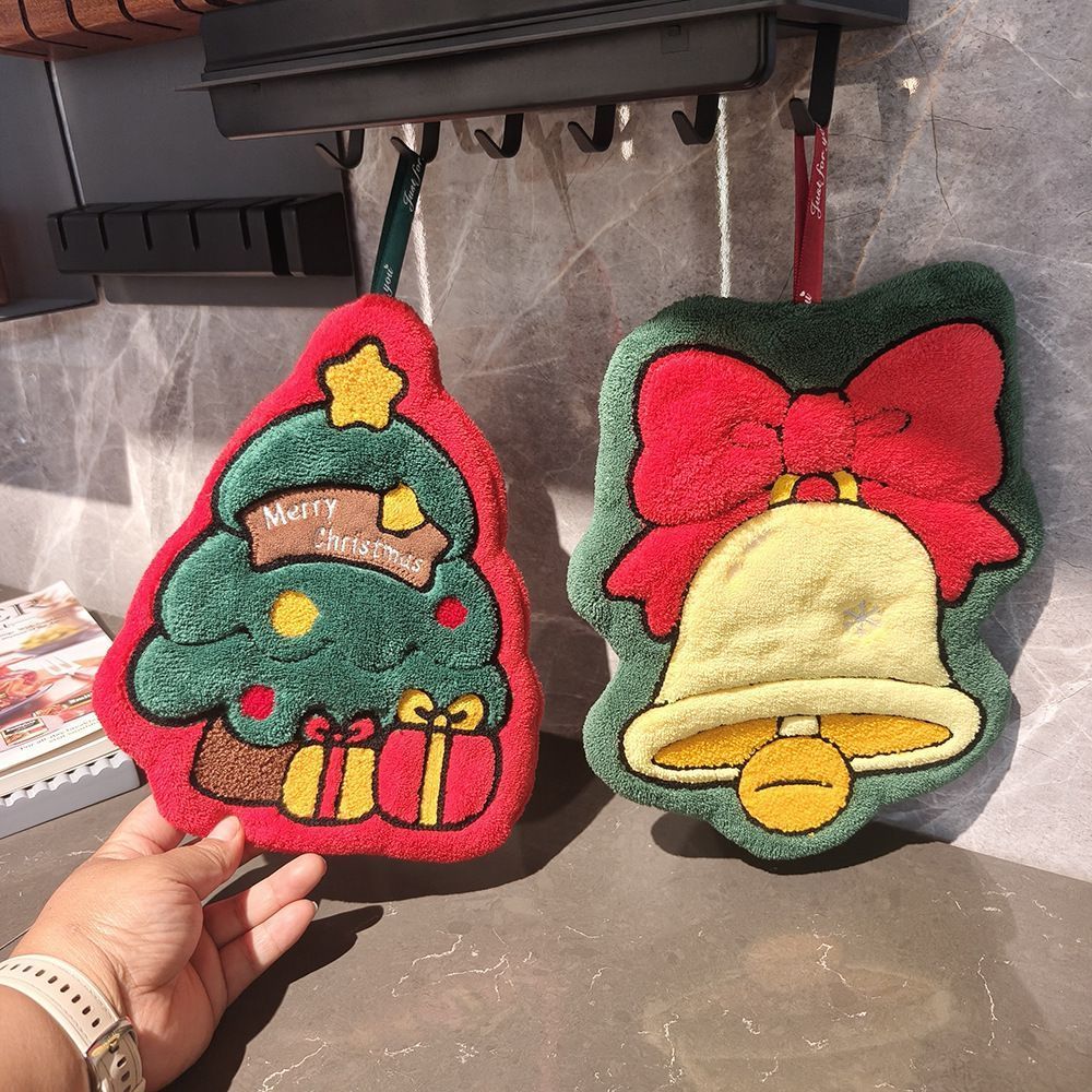 2Pcs White Beard Santa Claus Ornament — image 4