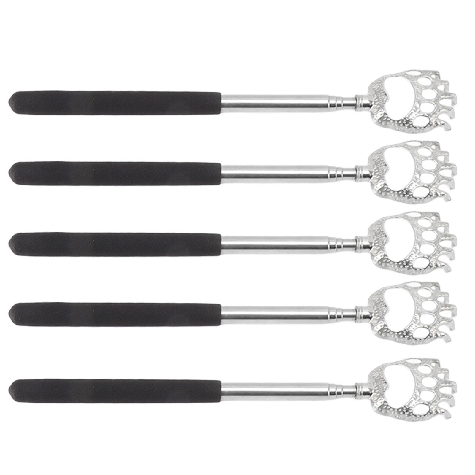 5Pcs Back Scratcher Telescopic Back Scratchers Stainless Steel for Head Body Arm โ image 4