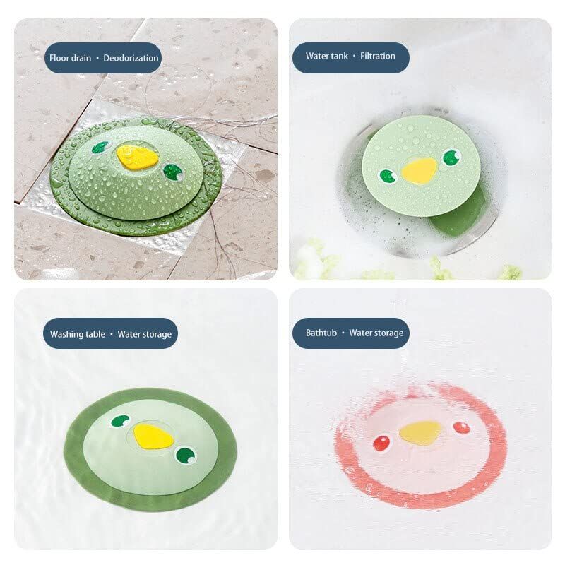 Hair Trap for Shower Drain Silicone Tub Drain Conditioner Tube Hair Trap for Odor Blocking Easy to Install Suitable for Sinks โ image 3
