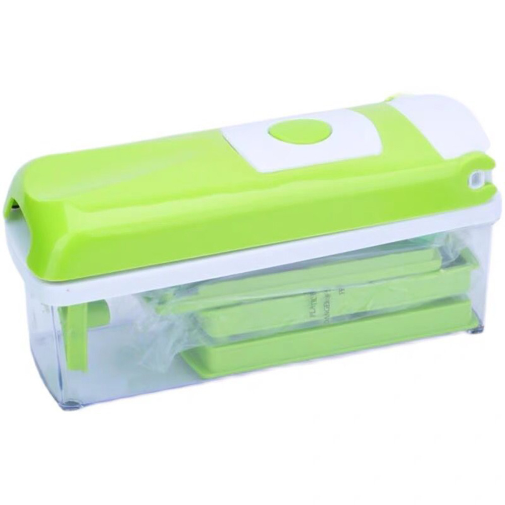 Multi-Functional Vegetable Chopper & Slicer Set - Dicer, Grater with Food Container & Peeler(green) โ image 4