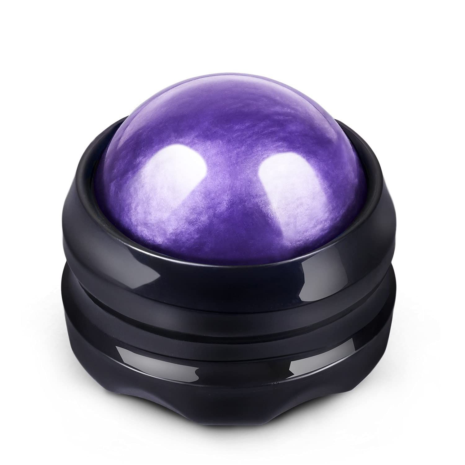 Manual Massage Roller Ball - Massager and Therapy Tool for Sore Muscles, Shoulders, Arms, Neck, Back, Feet, Body, Deep Tissue