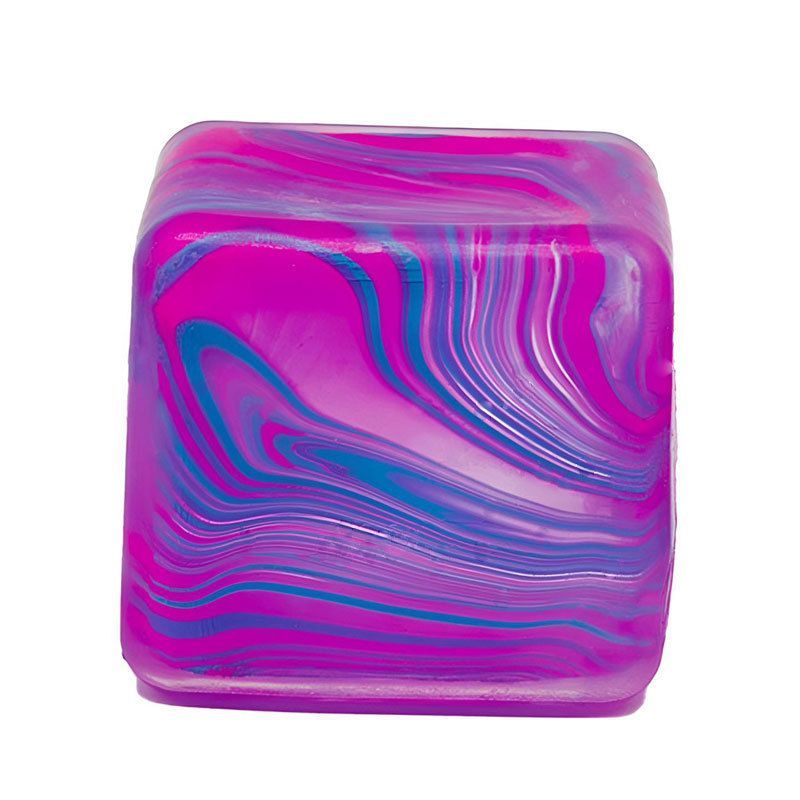 marbled ice cube squeeze toy, stress relief toy, novelty gift, squishy toy, trendy toy, desk toy, anxiety relief, fidget toy, Australian market — image 6