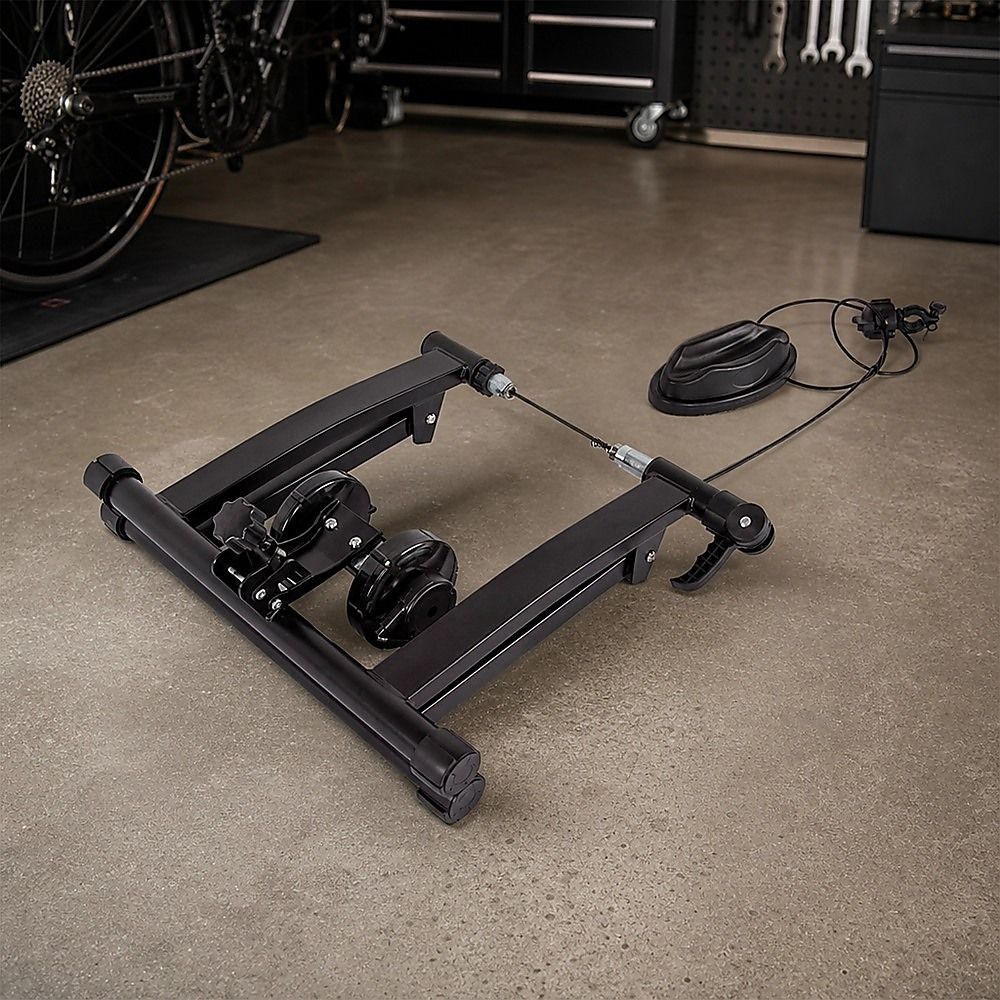Indoor Bicycle Trainer – Magnetic Stationary Bike Stand for Home Fitness Workouts — image 2