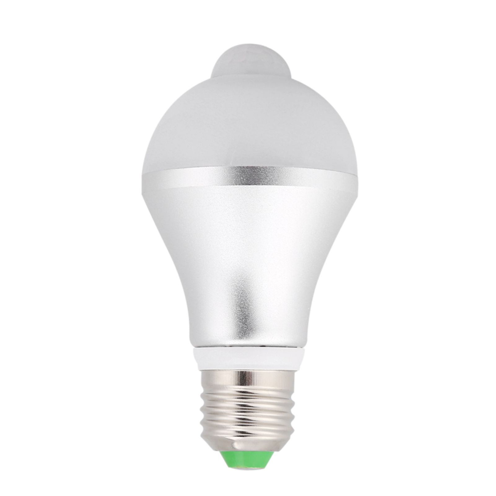 E27 5W PIR Infrared Auto Motion Sensor LED Light Lamp Bulb for Restroom Parking White 6500K — image 5