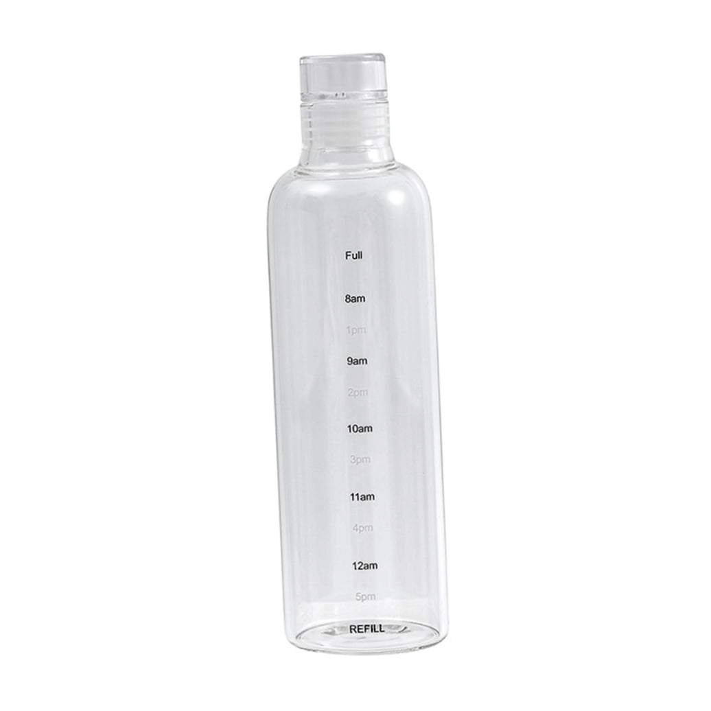 1Set Water Bottle Transparent Portable and Anti-leakage for Home and Office Use 500Ml — image 4