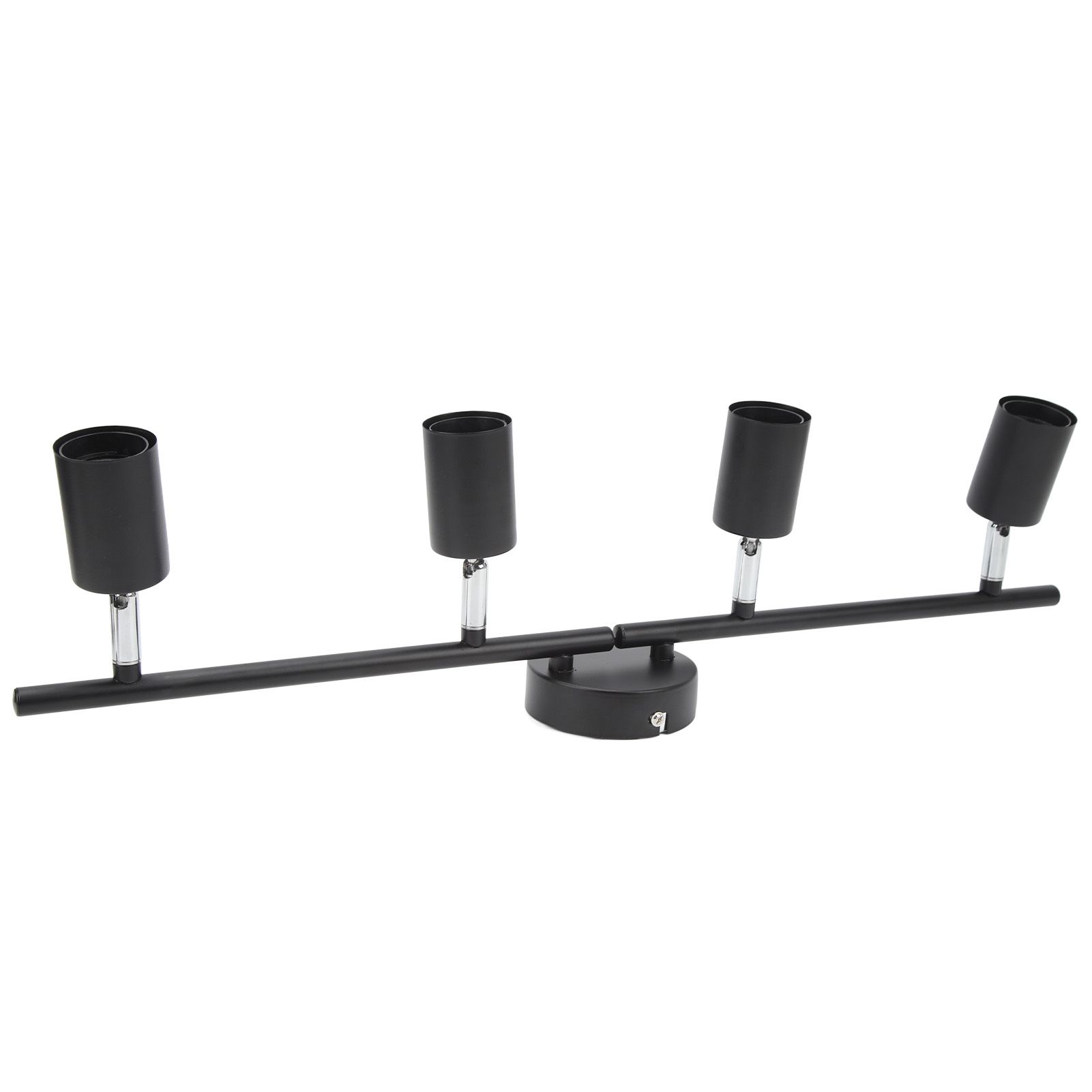Tracking Lights Ceiling LED 4 60W Adjustable Angle Foldable Matte Black 4 Light Tracking Lighting for Bedroom Hotel 85โ265V โ image 2