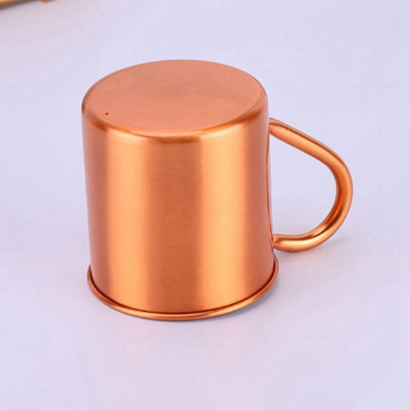 Sports Products Straight Cup Handle Cocktail Cup Pure Copper Mug โ image 2