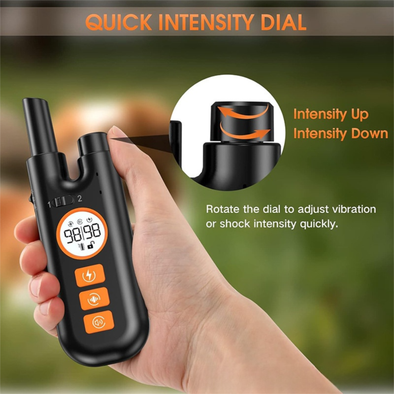 Rechargeable Dog Training Collar (1 Dog Set) - Waterproof Remote Anti Bark Collar with 3 Safe Training Modes and Ultra Long 800M Control Range โ image 5