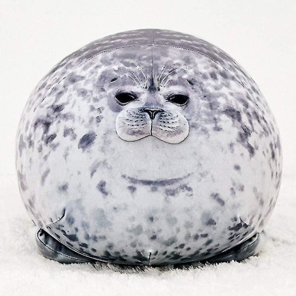 60cm seal pillow, chubby blob seal pillow Cute seal stuffed animal cotton plush toy Pillow Co โ image 4