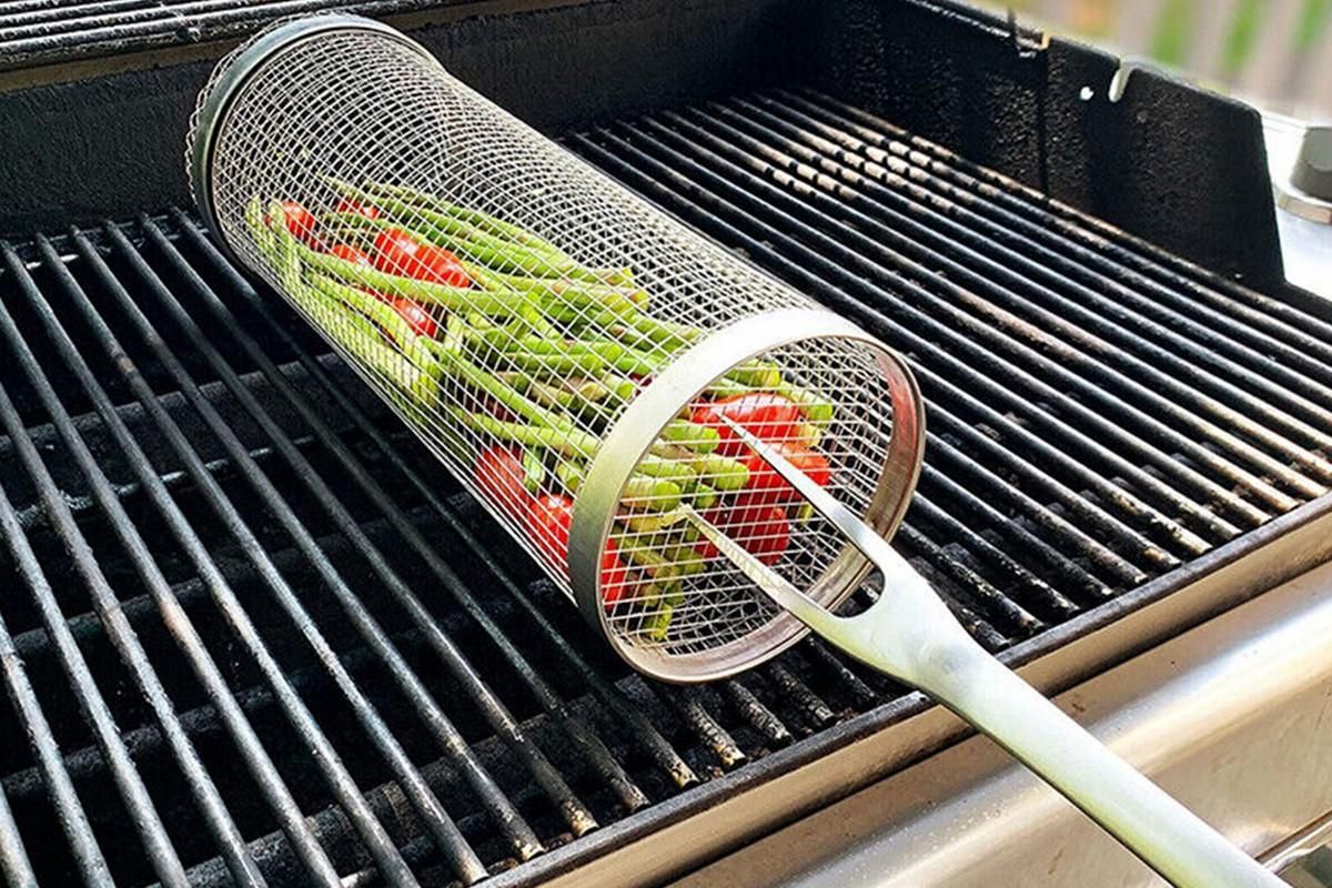 Rolling Grilling Basket -20cm โ image 2