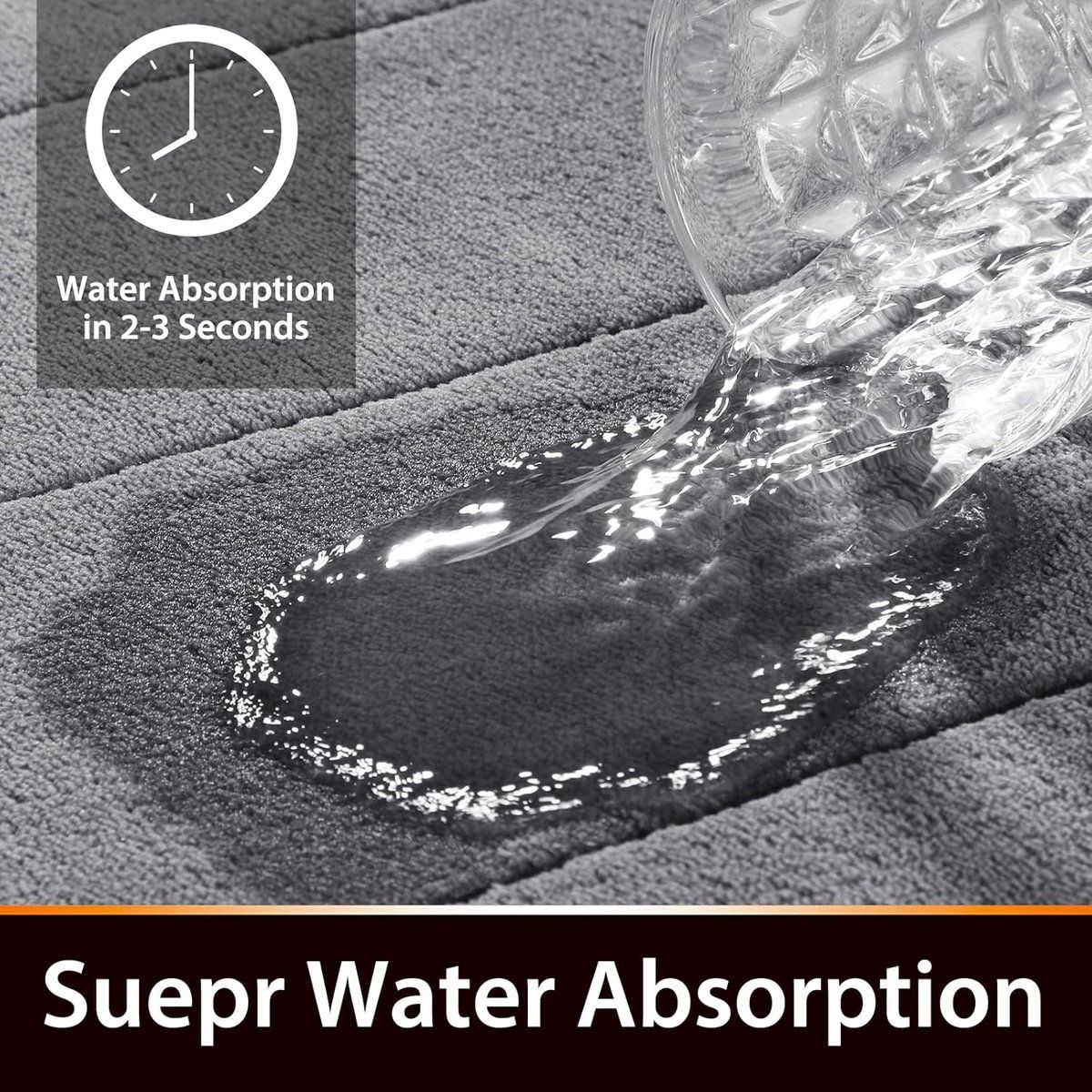 Super soft absorbent bath mat β image 3