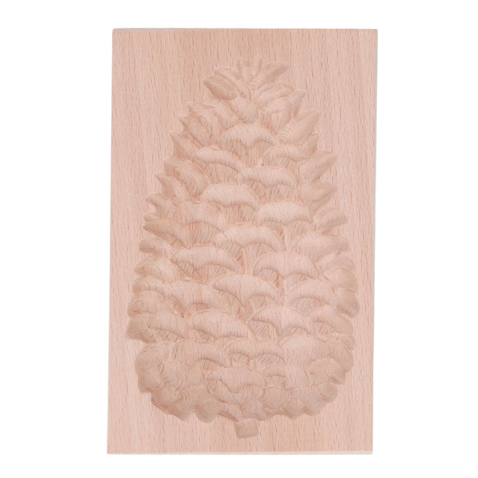 Wooden Cookie Mould Beechwood Reusable Washable Biscuit Press Stamp Mold for Kitchen Baking Pine Cone โ image 5