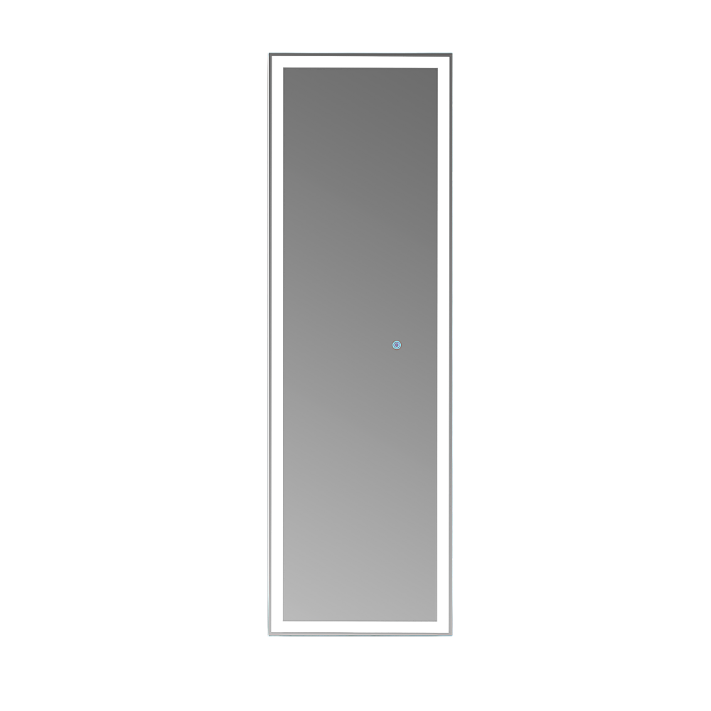LED Full Length Mirror Standing Floor Makeup Wall Light Mirror 1.6M โ image 4