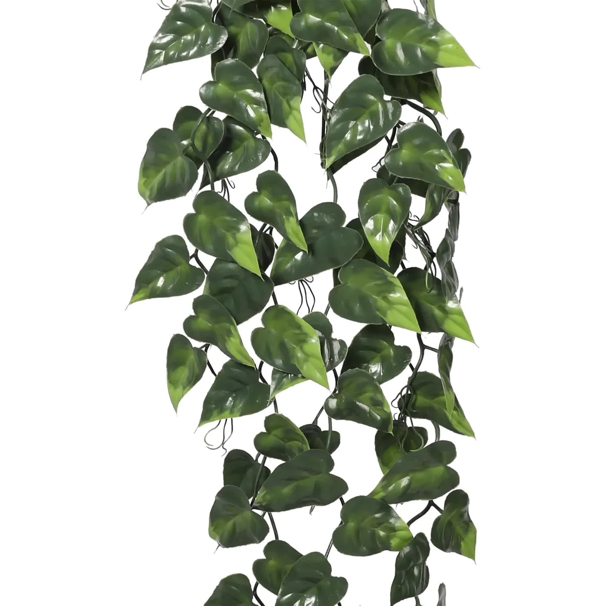 Hanging Artificial Pothos / Philodendron Plant UV Resistant 85cm — image 5