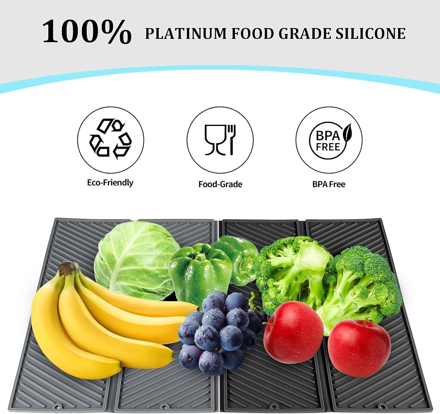Dish Drying Mat for Kitchen Counter — image 5