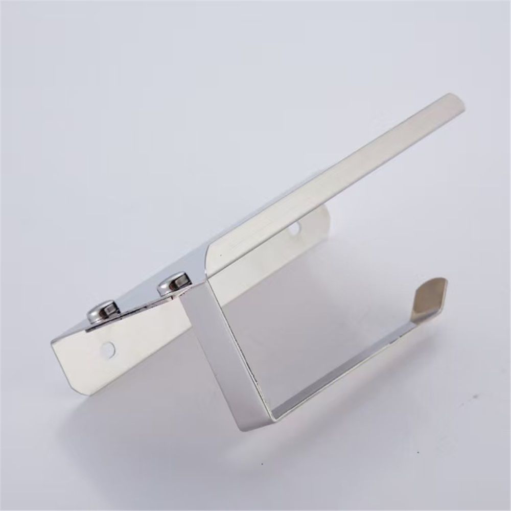 Toilet Paper Holder, Stainless Steel Bathroom Tissue Roll Holder,Screw Wall Mount Tissue Holder for Bathroom Washroom,Modern Toilet Paper Holder Rustproof — image 2