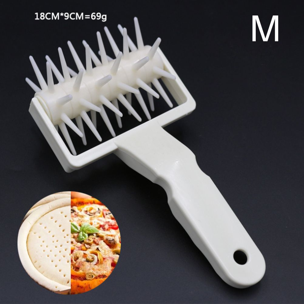 Pastry Pizza Plastic Dough Needle Wheels Roller Bread Hole Punch DIY Baking Tool — image 3