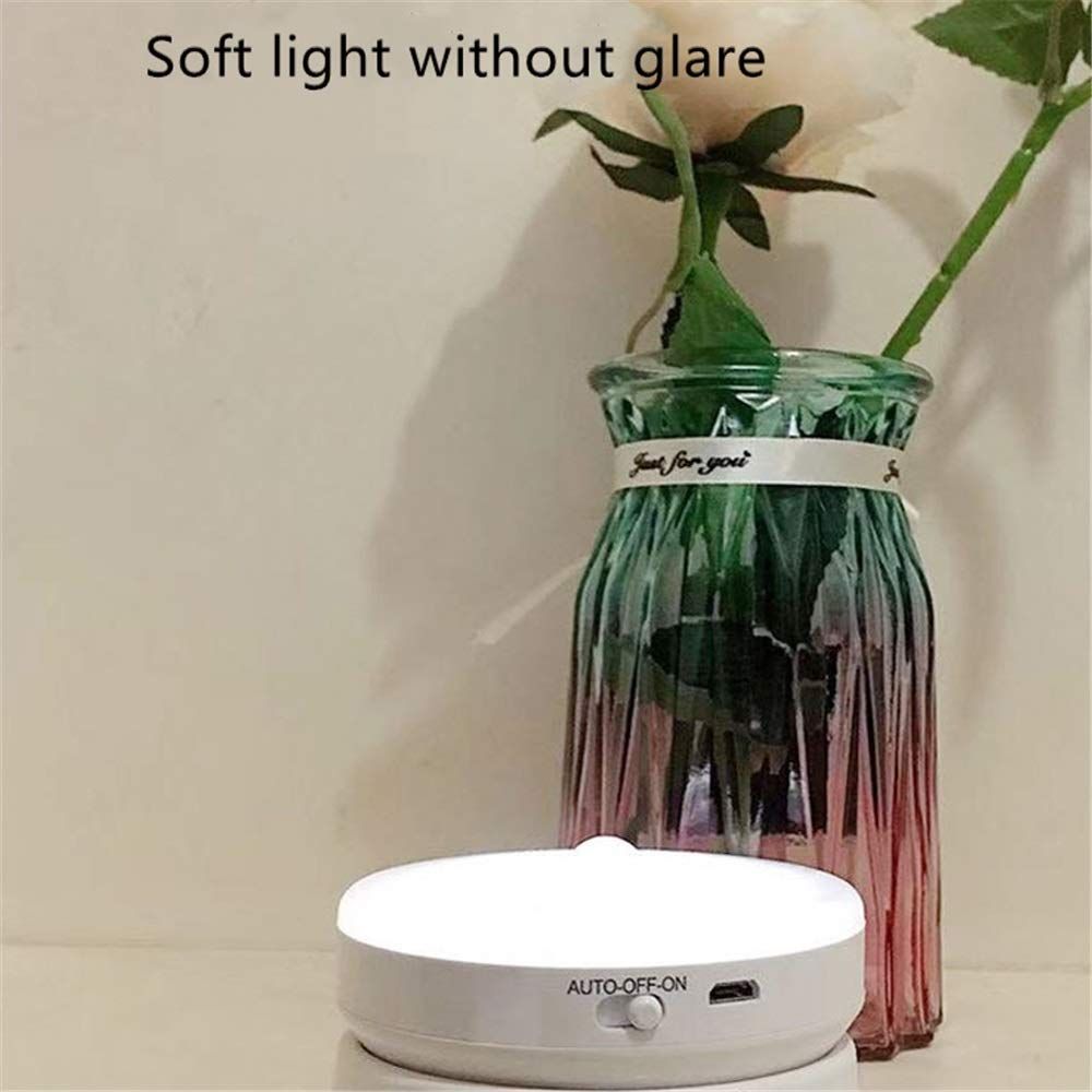 Human Night Light led Night Light Sensor 360 Degree Rotation USB Charging Staircase Wardrobe cabinets Bathroom Light Sensor β image 2