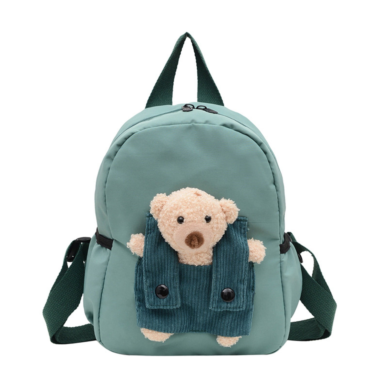 1 Pcs Travel Backpack,Cute Custom BookBag with Detachable Bear,Travel Backapck for Women/Men Casual Laptop Bookbag,Large Capacity Backpack for Birthday