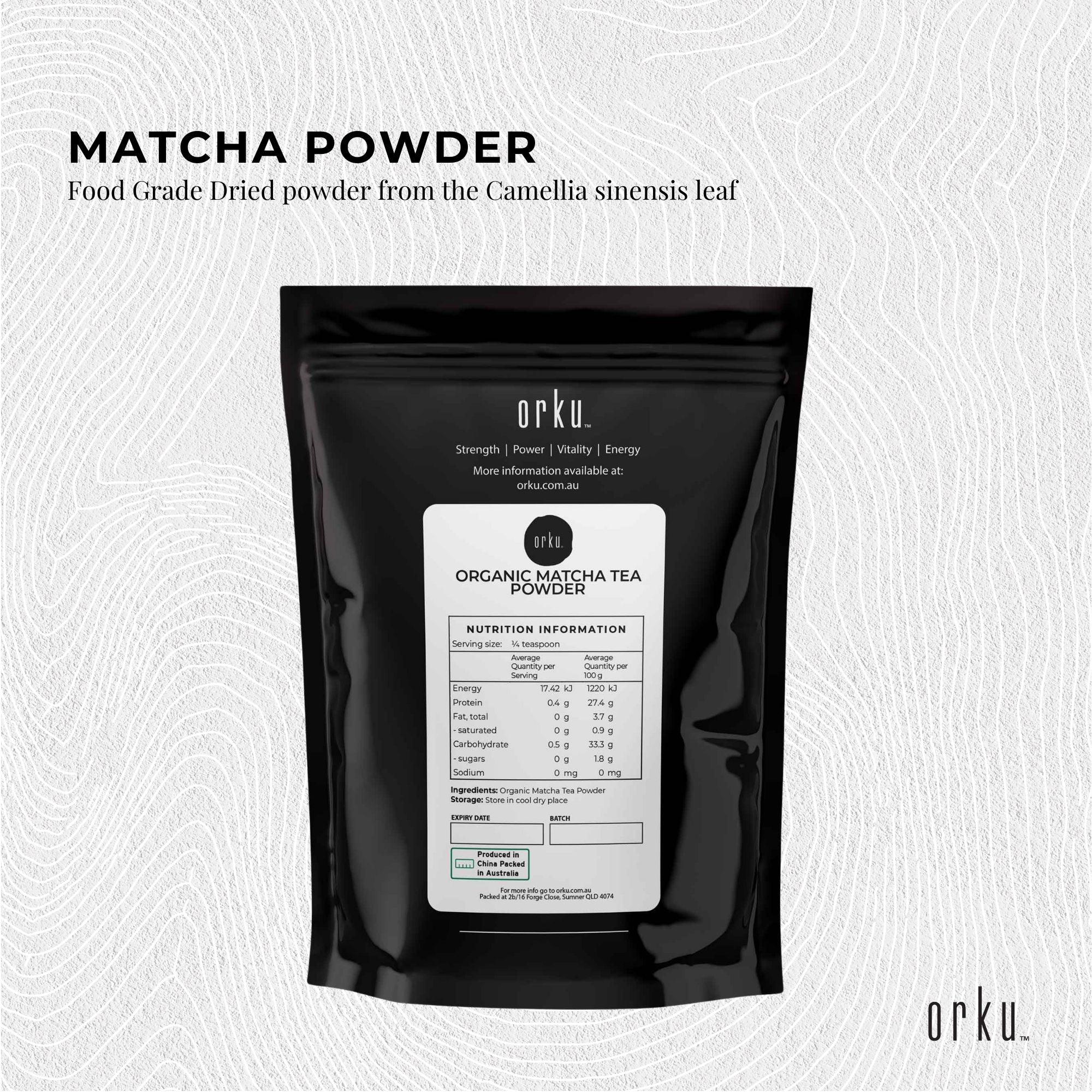 400g Organic Matcha Green Tea Powder Camellia Sinensis Leaf Supplement โ image 4