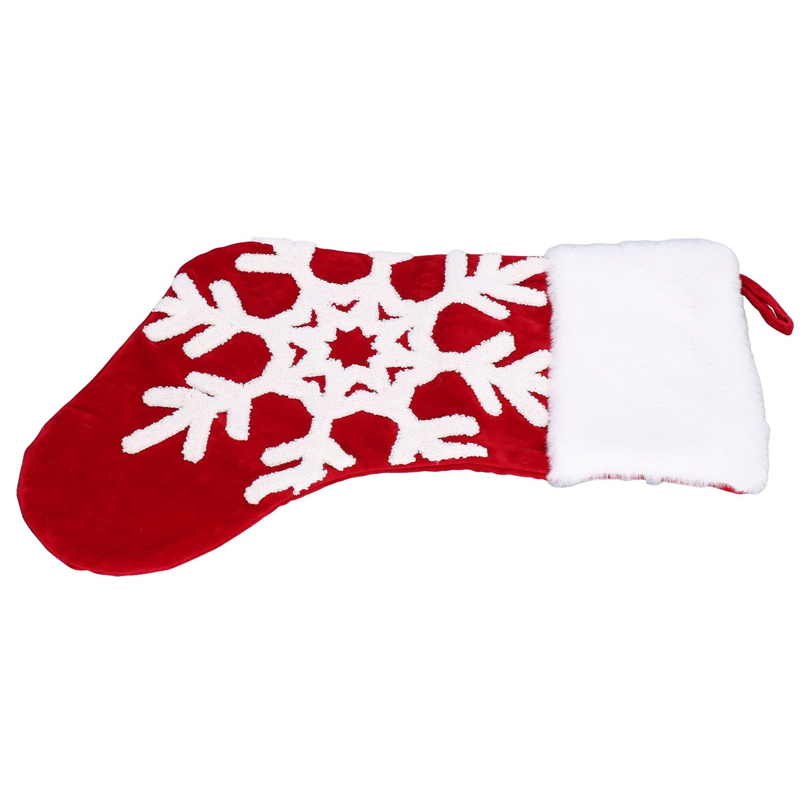 Cute Christmas Stocking Christmas Tree Ornament Gift Bag Christmas Fireplace Pendant for Festival DecorationSnowflake โ image 6