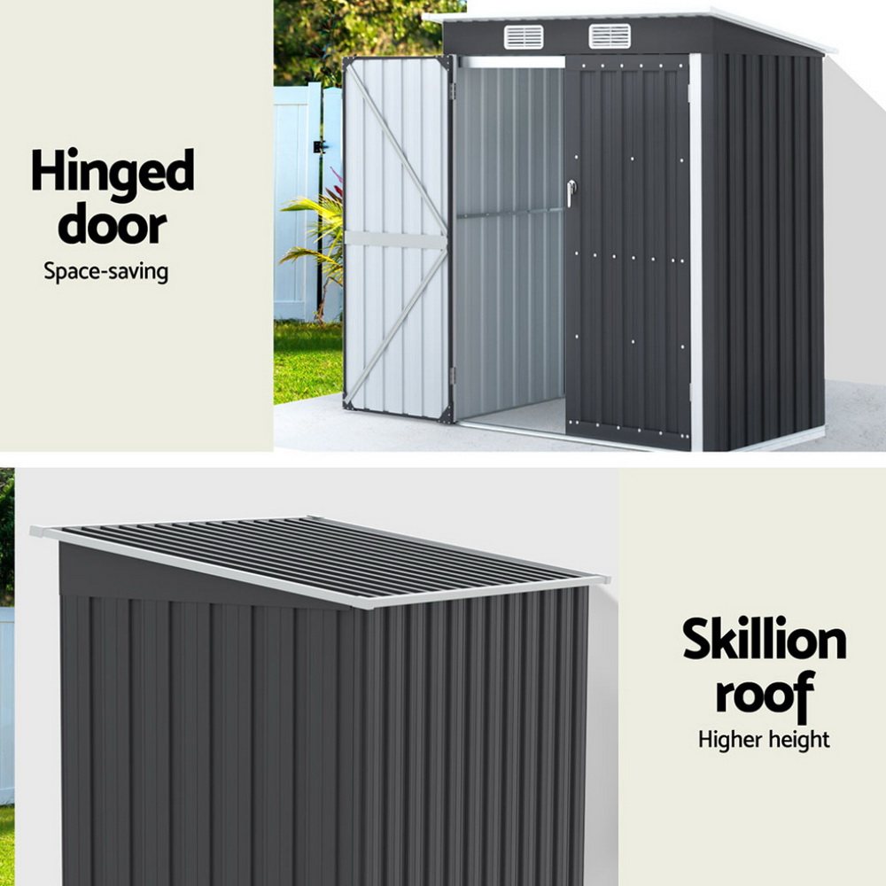 Giantz Garden Shed 1.62x1M Outdoor Storage Tool Workshop House Shelter — image 5