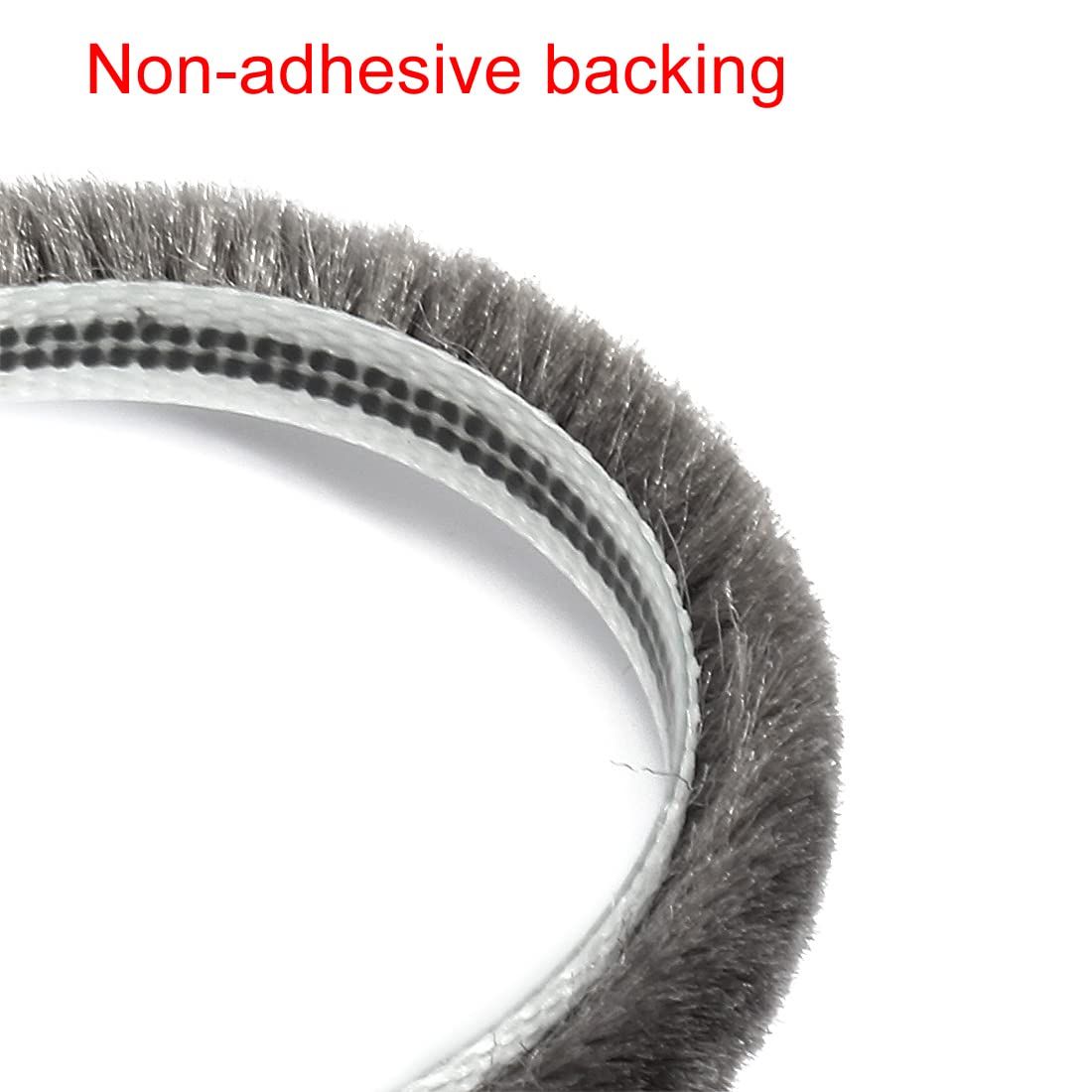 Window Weather Seal Strip 0.23 Inch Width x 1/4-Inch Thick x 33Feet Length, Non-Adhesive Backing,proof dust and noise — image 2