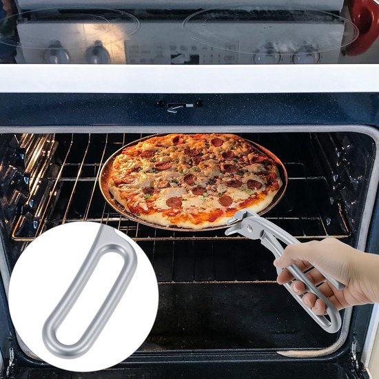 Heat-resistant tongs - Baking tongs - Non-slip plate tongs - Steam tongs - Heat-resistant tongs - Pizza pan tongs - Multifunctional heat-protecting oven tongs — image 3