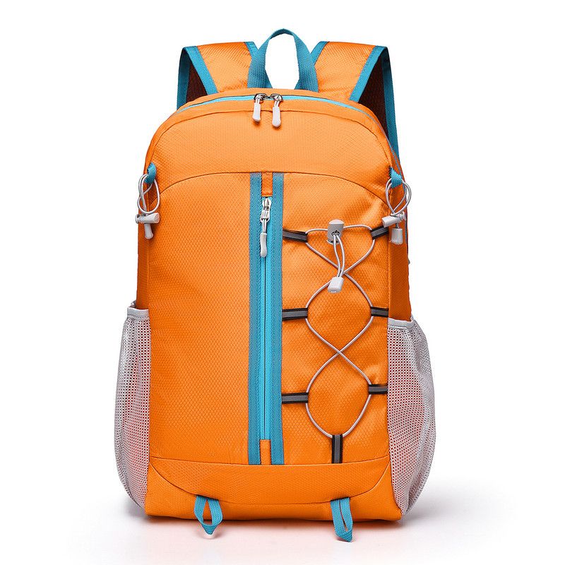Outdoor Oxford Canvas Waterproof Hiking & Cycling Backpack 20-35L,orange