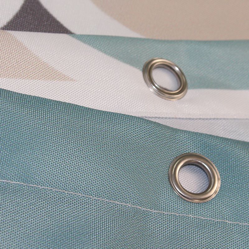 Home Universal Bathroom Fabric Shower Curtain for Men or Women: Muted Tones of Blue and Grey-180*200cm โ image 3