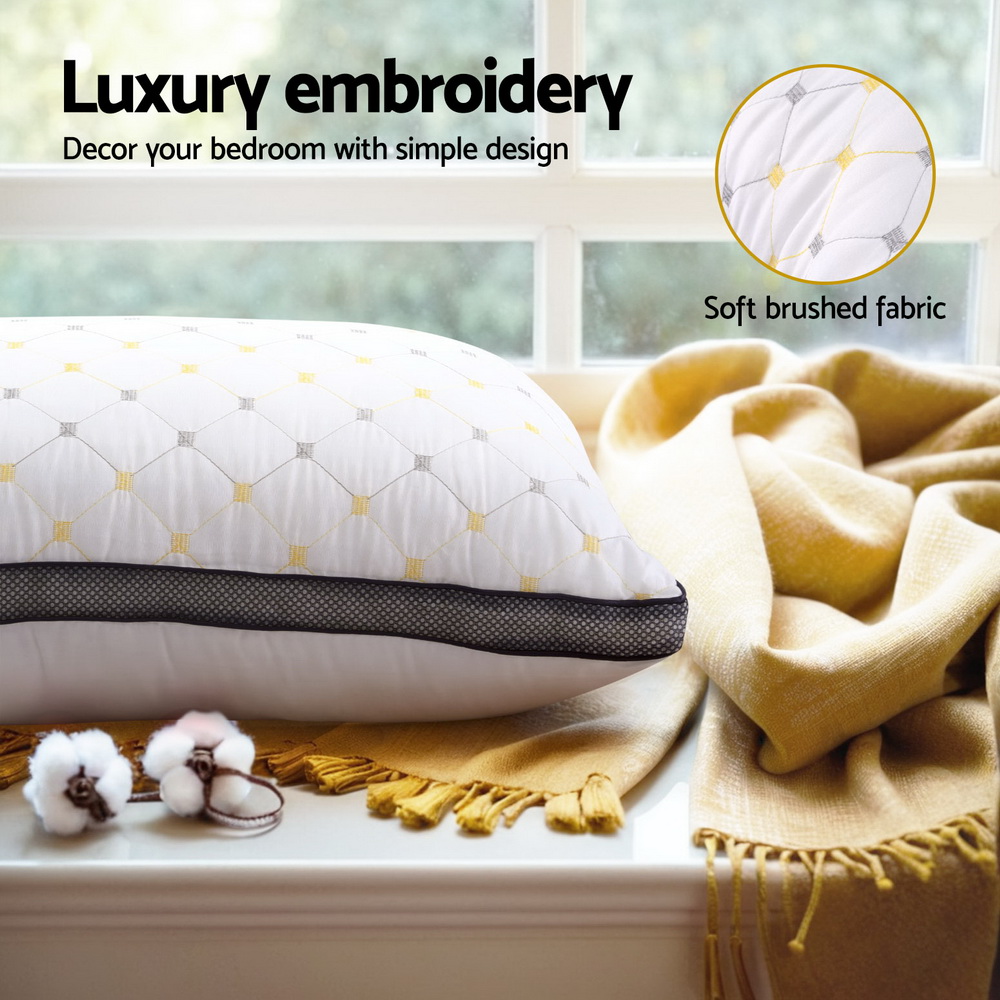 Giselle 2pcs Pillows Microfibre — image 5