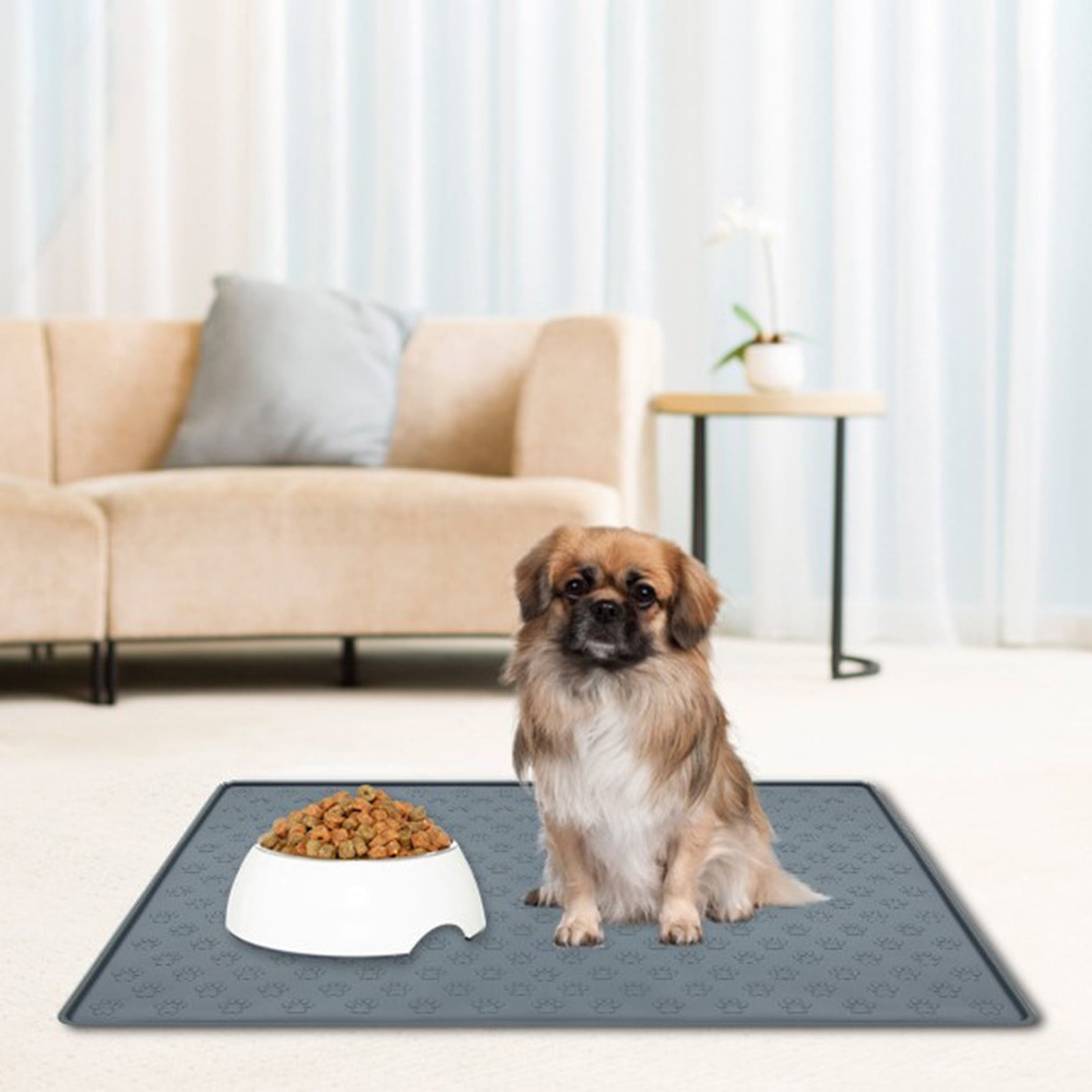 Silicone Dog Mat for Food and Water — image 4