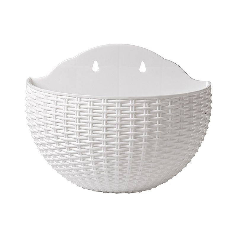 Exquisite Wall Flower Pot, Plastic Hanging Planter for Outdoor Garden Balcony, Home Decor Bucket Planter S โ image 2