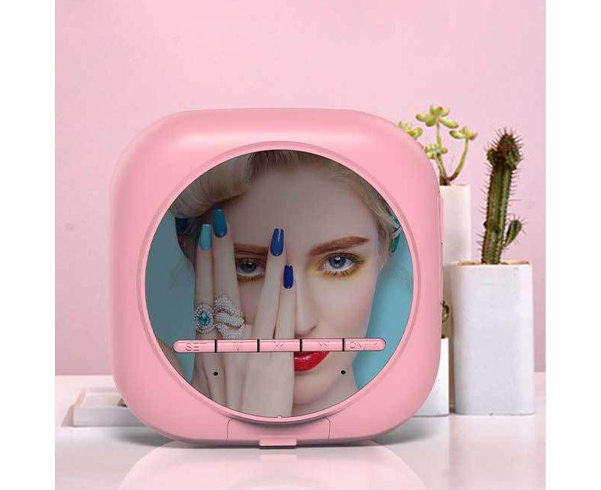 Q12 Bluetooth-compatible 5.0 Multifunctional Alarm Clock Subwoofer Speaker Support TF Card - White โ image 4