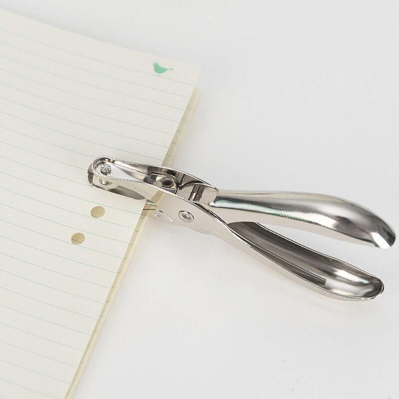 Paper Single Round Hole Punch Puncher School Office Stationery 6mm โ image 6