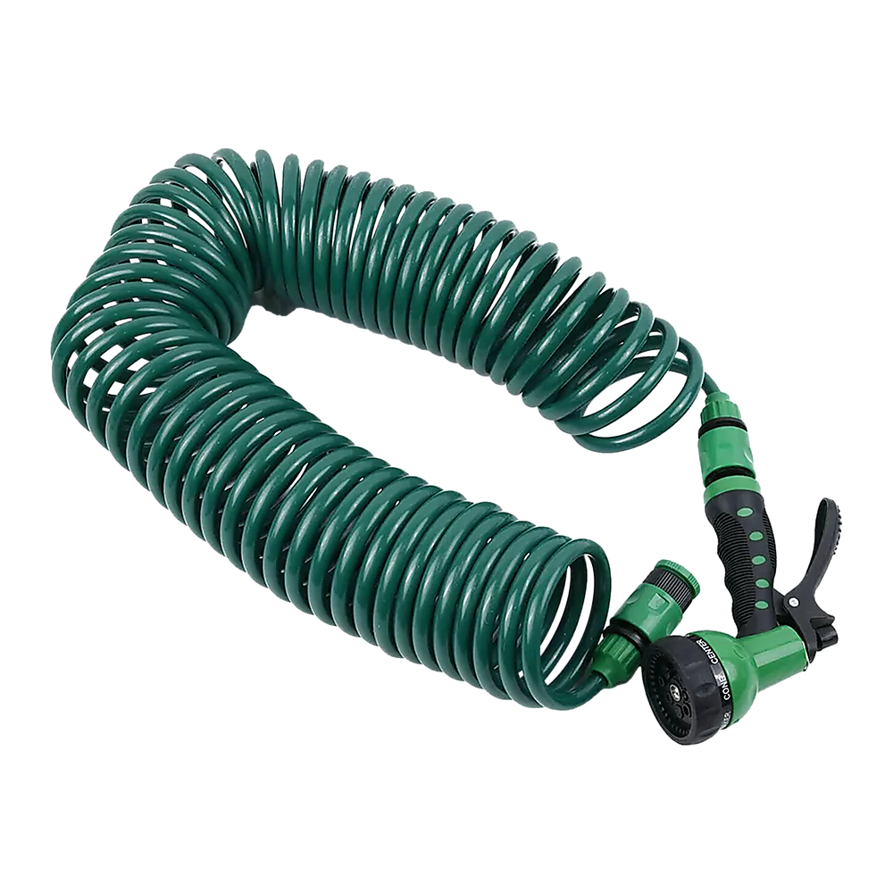 30M Garden Hose Heavy-Duty Coiled Spiral Car Washing Cleaning Water Hose Garden โ image 5
