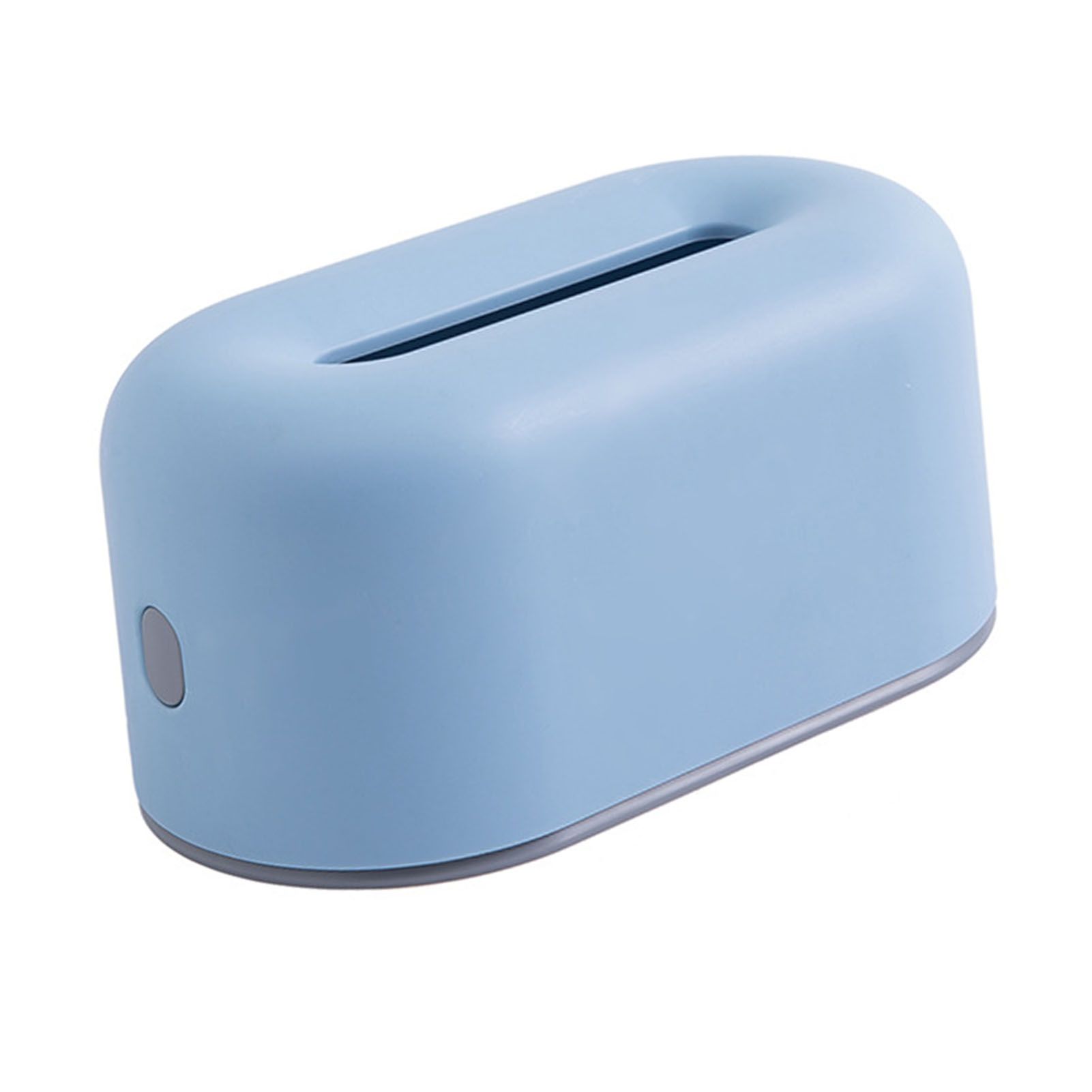 Nordic Ins Plastic Tissue Box Simple Paper Holder Dispenser Home Storage Case for Home Dormitory Bedroom Coffee Table Restaurant Sky Blue โ image 2